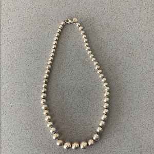 Tiffany and Co. graduated bead necklace!